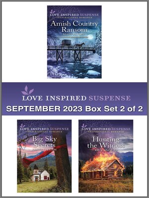 Love Inspired Suspense September 2023--Box Set 2 of 2 - ebook